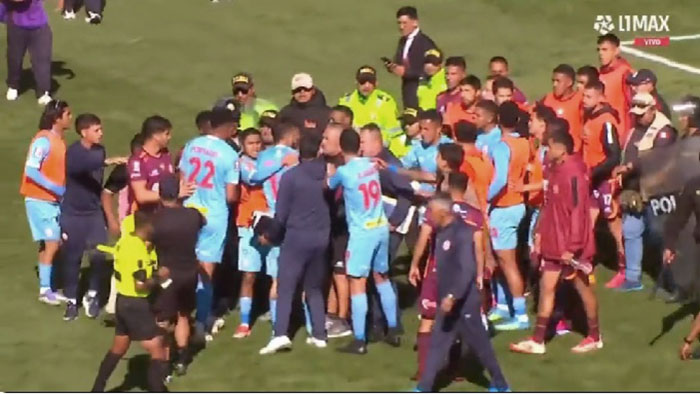 Los Chankas pierden con bronca 1-0 ante Garcilaso en Andahuaylas 